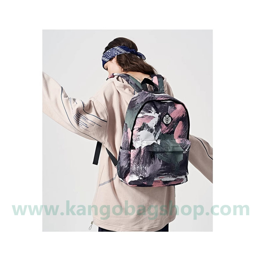 Printed backpack a small number of high school students schoolbag female high-capacity campus computer backpack new