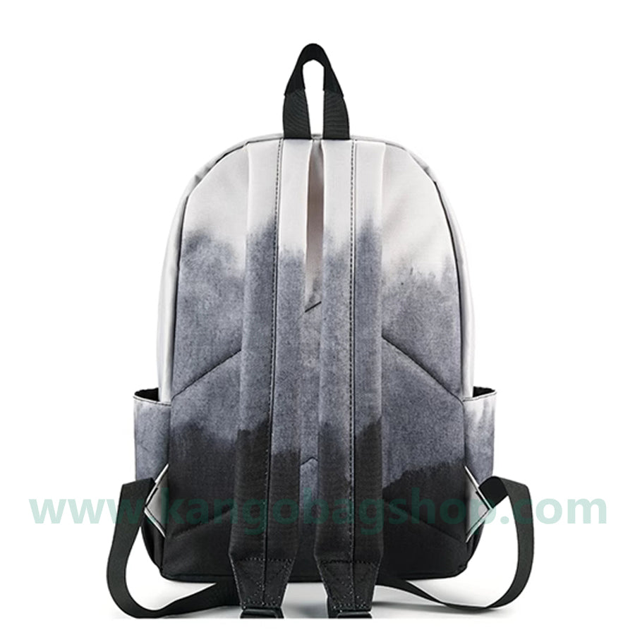 Printed backpack a small number of high school students schoolbag female high-capacity campus computer backpack new