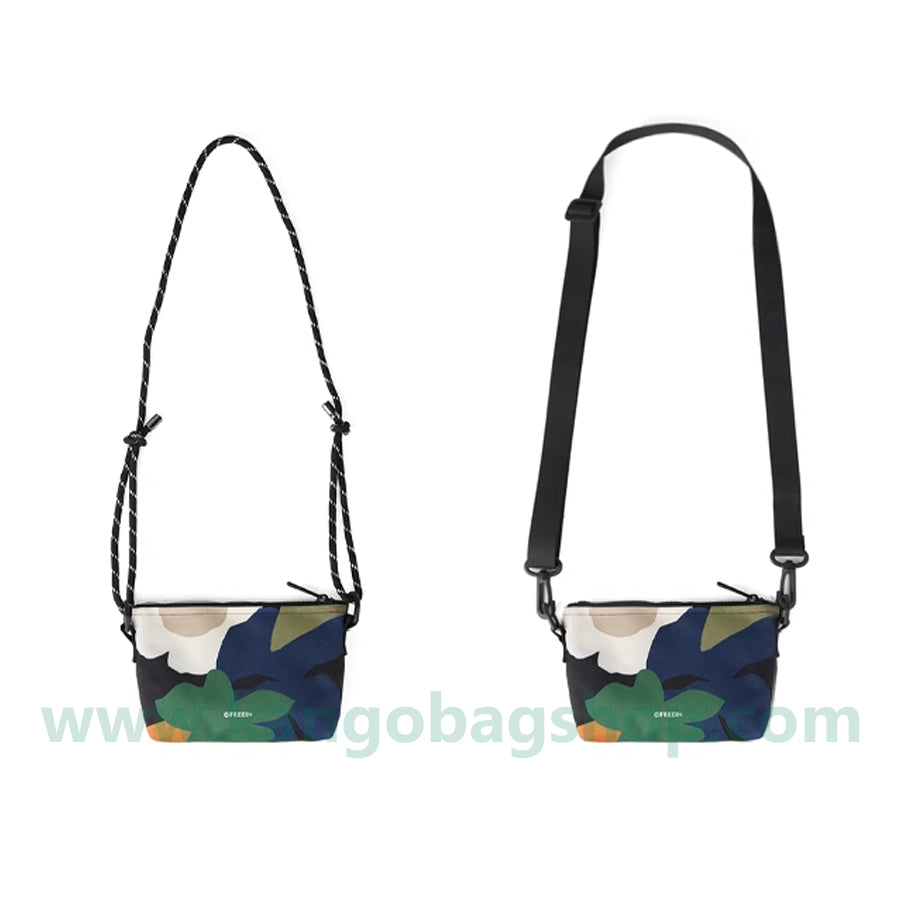 New original printing small messenger bag niche design mobile phone bag men and women leisure sports