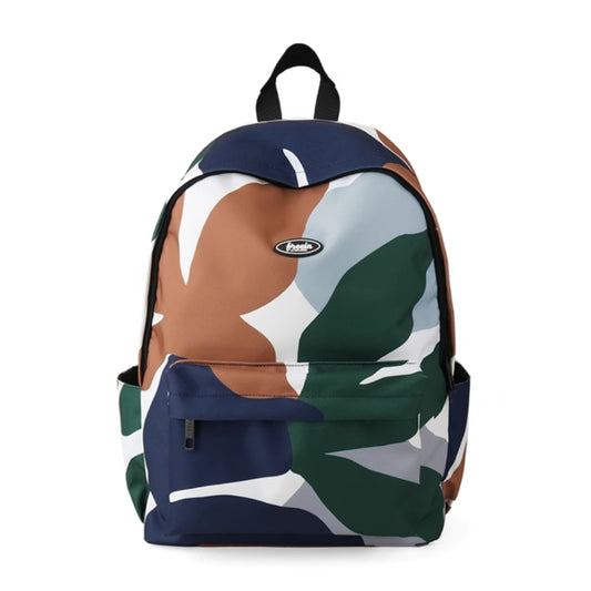 Original collage color printing backpack large-capacity leisure schoolbag for boys and girls large-capacity backpack