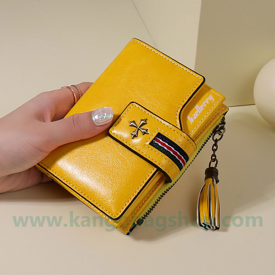 Purse new fashion simple folding pocket purse multi-card slot card purse purse