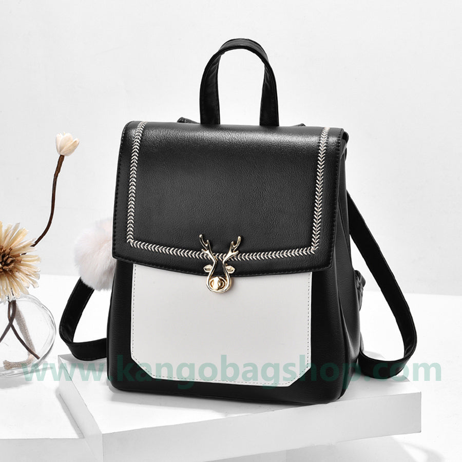 Small Bag Ms. New Fashion Korean version casual crowd design theft-proof backpack female small backpack