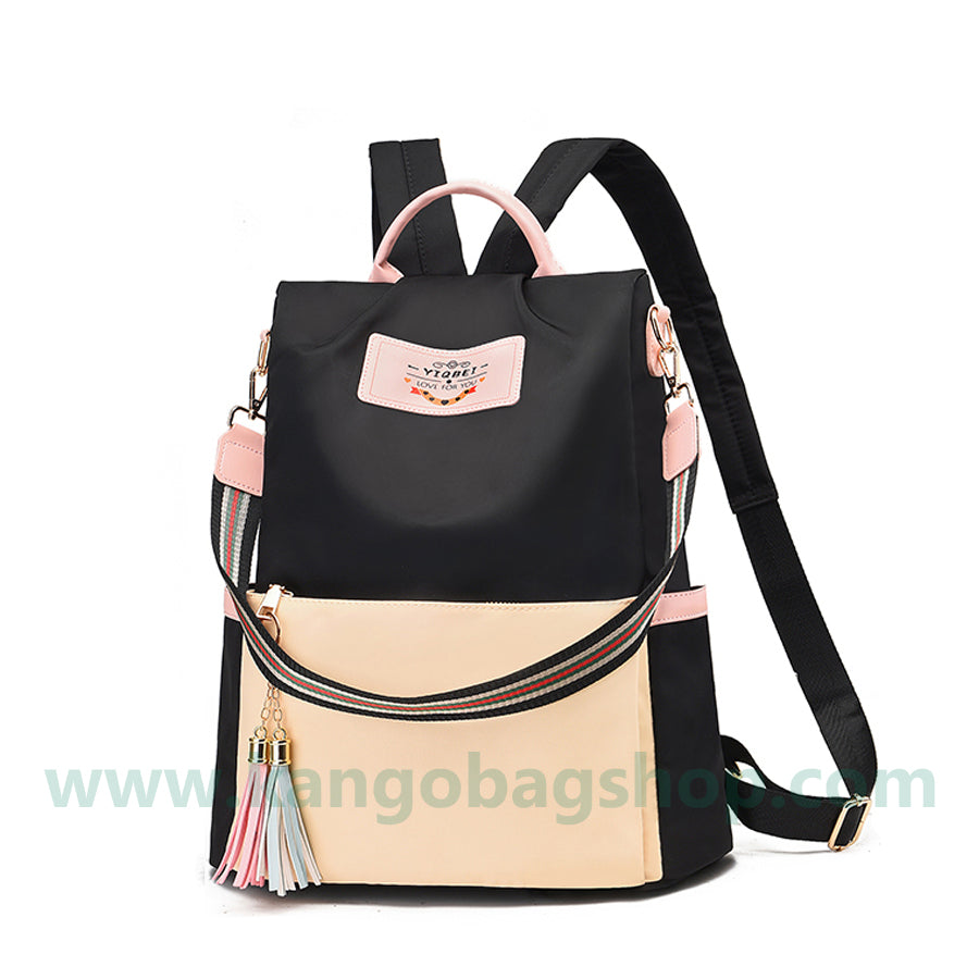 College student backpack backpack female new fashion trend with Oxford Lady Backpack Leisure Travel Bag