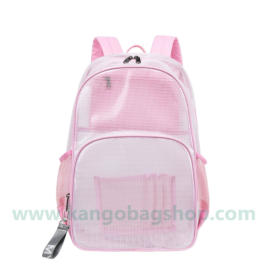 Large-capacity PVC transparent for male and female junior backpack for college backpack floating board bag