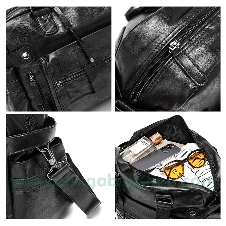 The new large-capacity casual of the men's bag, shoulder bag street bag travel bag trend