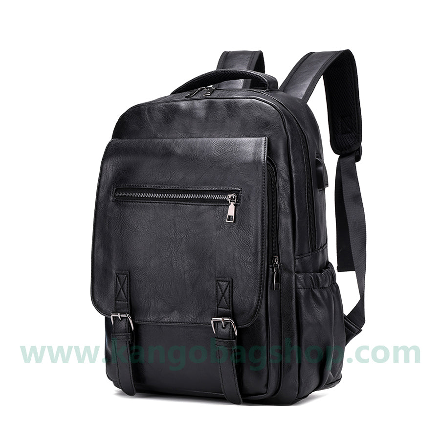 Men's fashion travel computer backpack junior high school high school students schoolbag man bag