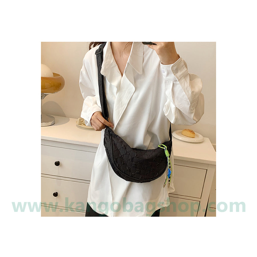 Summer this year's popular casual canvas bag underarm dumplings package women's new style