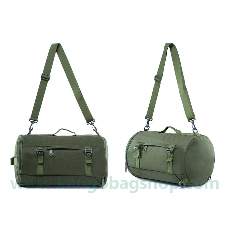 Sports camouflage backpack army fan backpack tote bucket backpack tactical equipment bucket bag