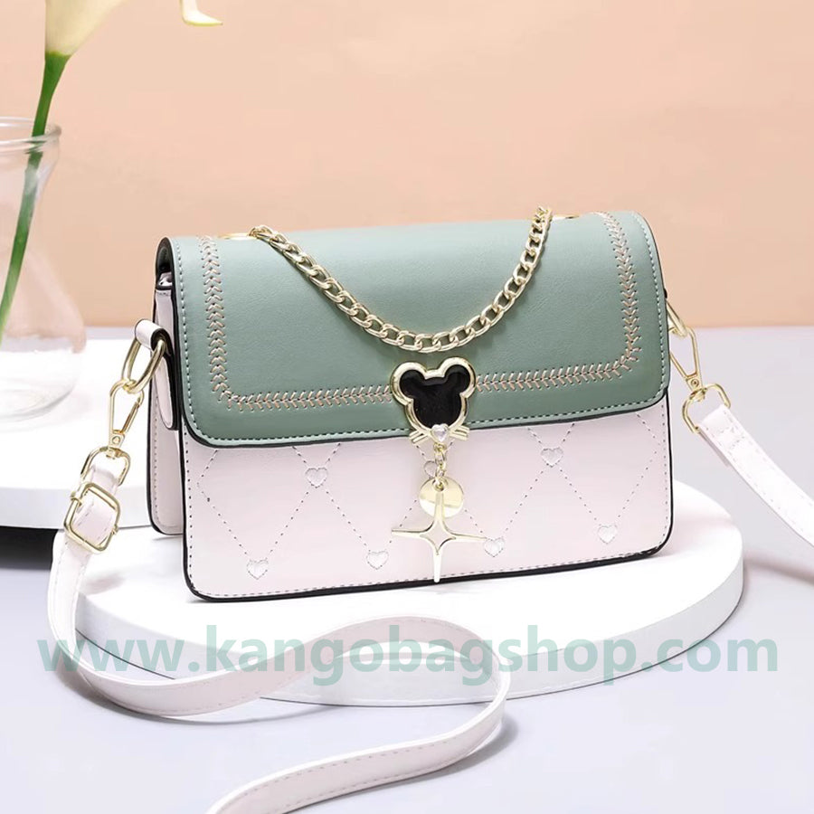 All-in-one ladies cell phone bag small square bag new backpack woman bag delicate and practica