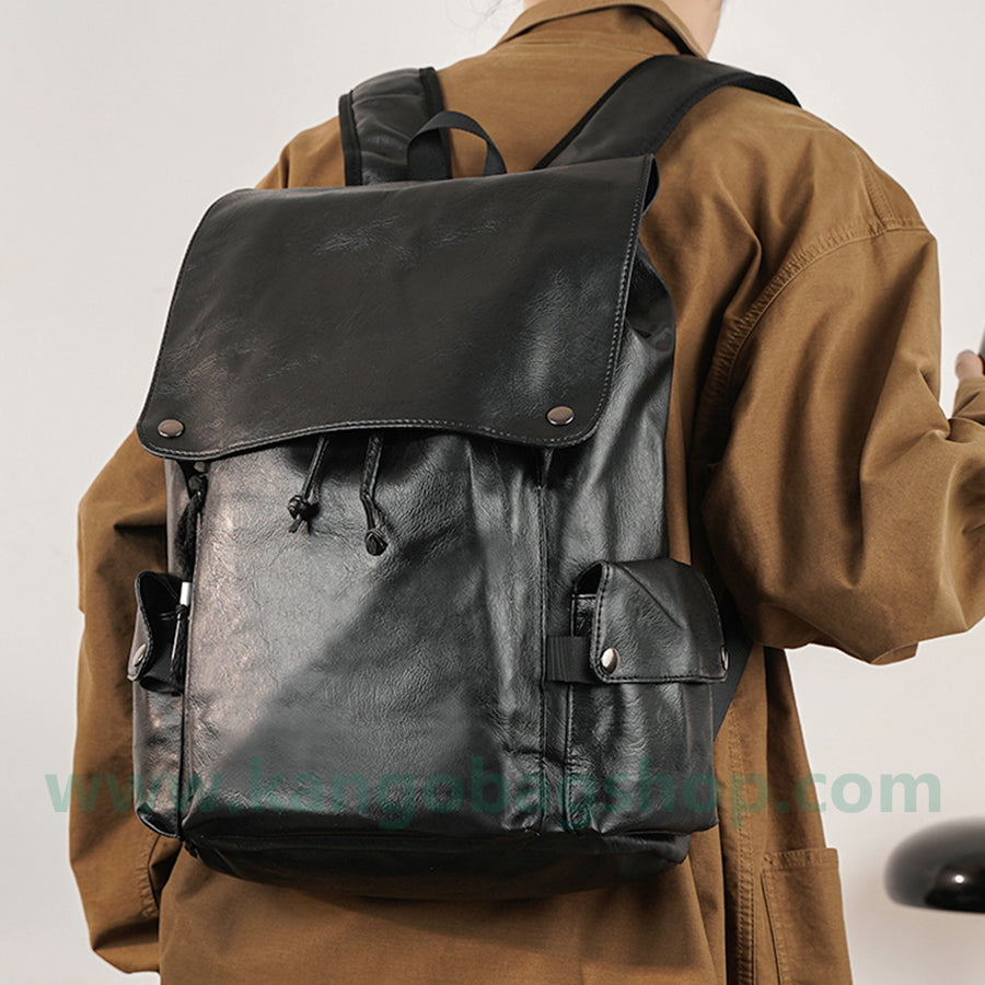 Trend backpack men's leisure waterproof travel bag computer backpack senior high school junior high school college students' schoolbag men's bag