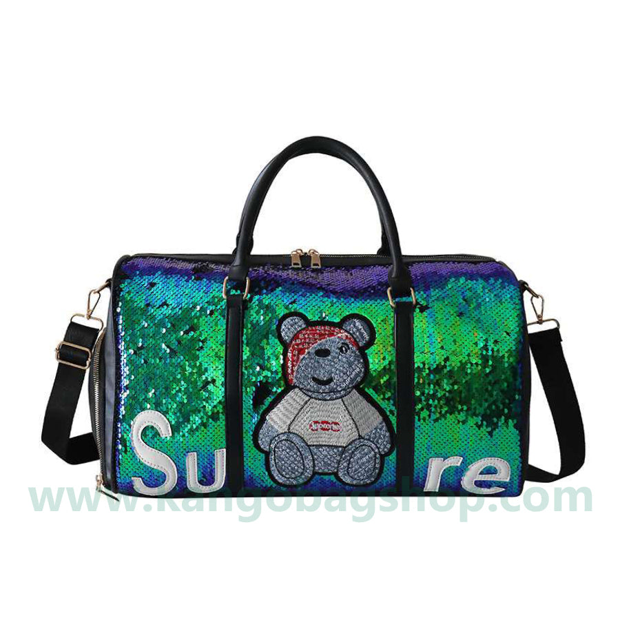 Travel Bag Girl Sequins travel bag go out fashion go out bag large capacity