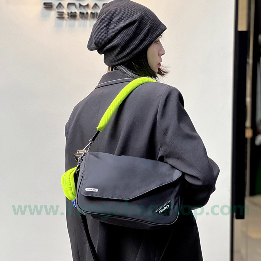 Male minority single shoulder bag female armpit bag mailman bag couple bag