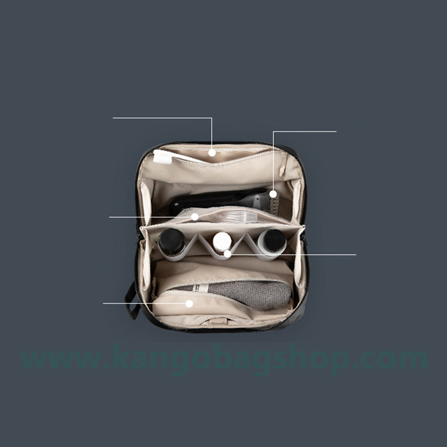 Toiletries bag men travel toiletries package new collection bag portable large-capacity cosmetic bag digital