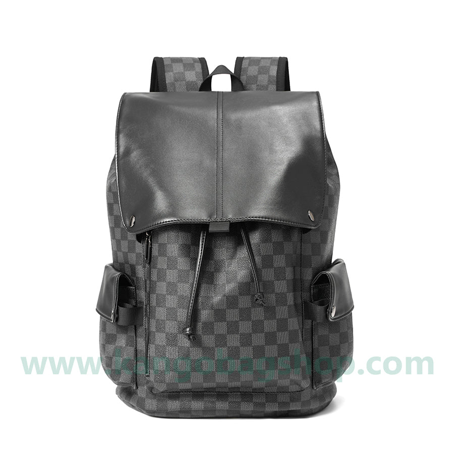 Trend backpack men's leisure waterproof travel bag computer backpack senior high school junior high school college students' schoolbag men's bag