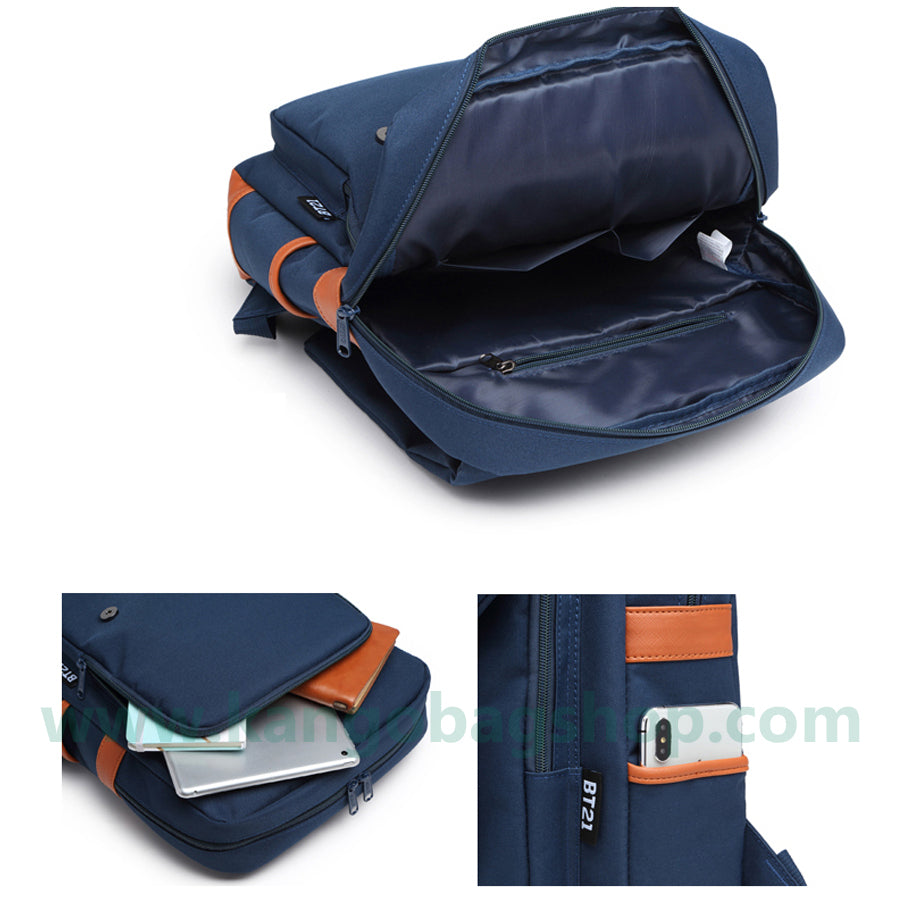 School bag backpack computer bag school bag fashion leisure travel bag