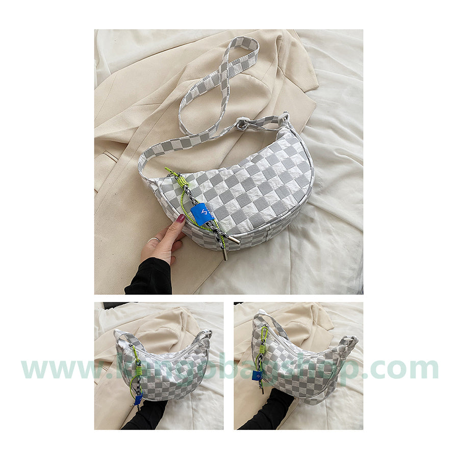 Summer this year's popular casual canvas bag underarm dumplings package women's new style