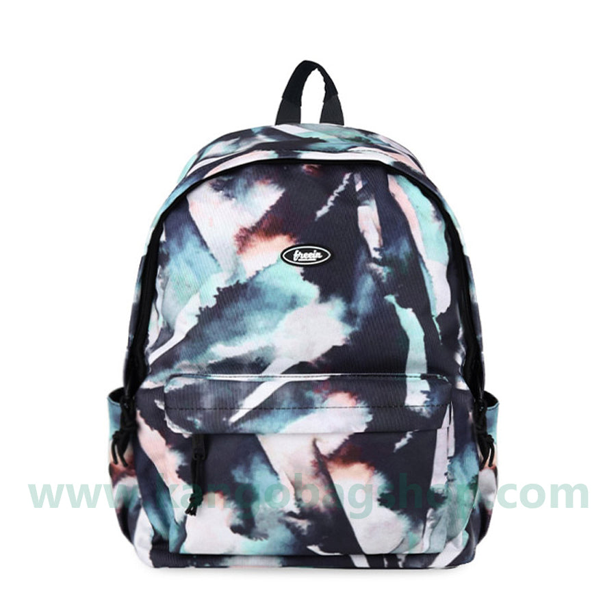 Printed backpack a small number of high school students schoolbag female high-capacity campus computer backpack new