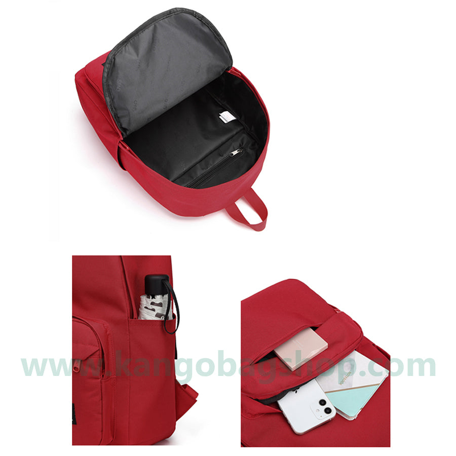 School bag backpack computer bag school bag fashion leisure travel bag