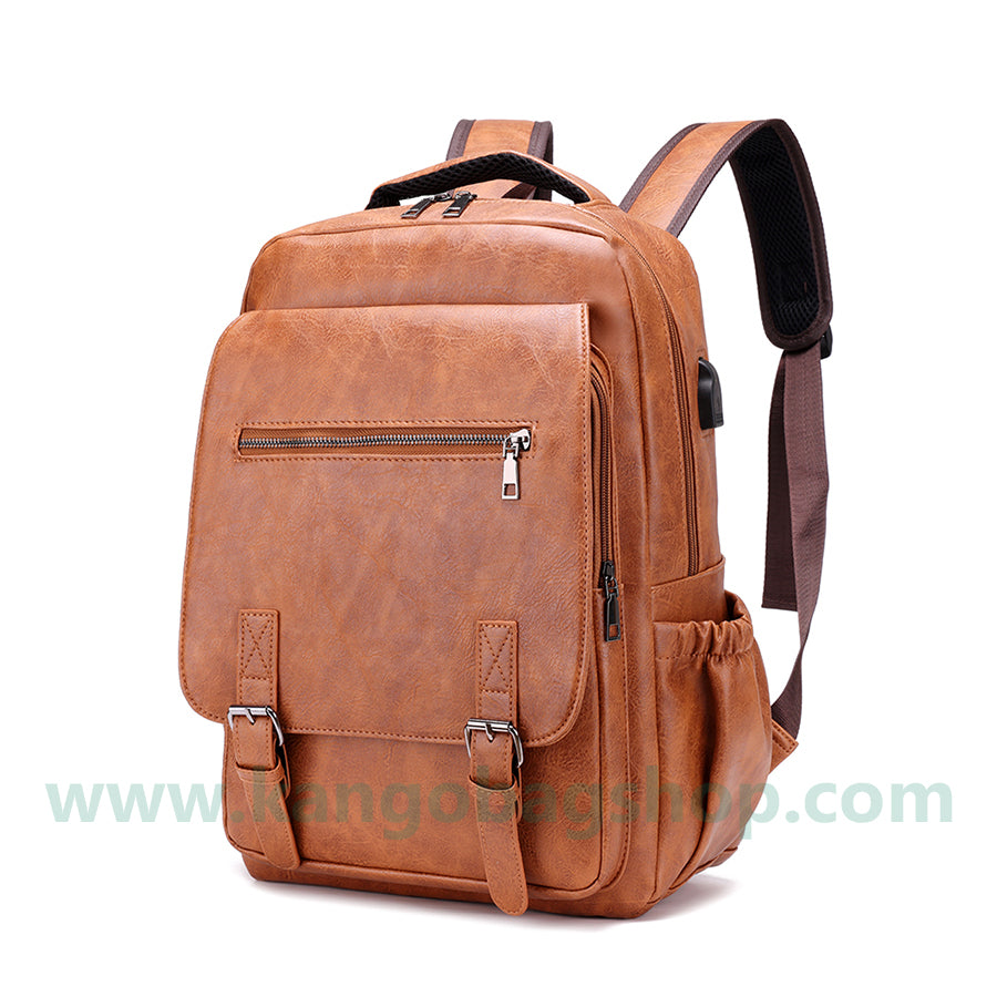 Men's fashion travel computer backpack junior high school high school students schoolbag man bag