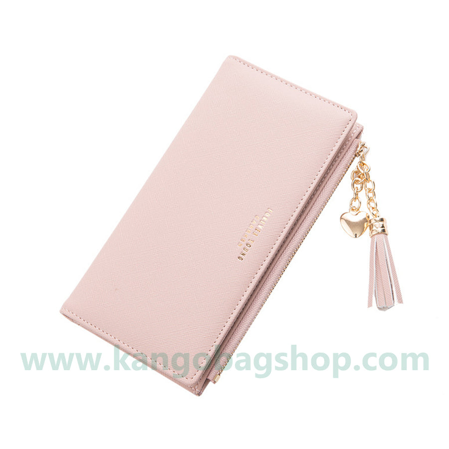 Purse woman new Korean version of the fashionable purse card bag one bag zipper change purse