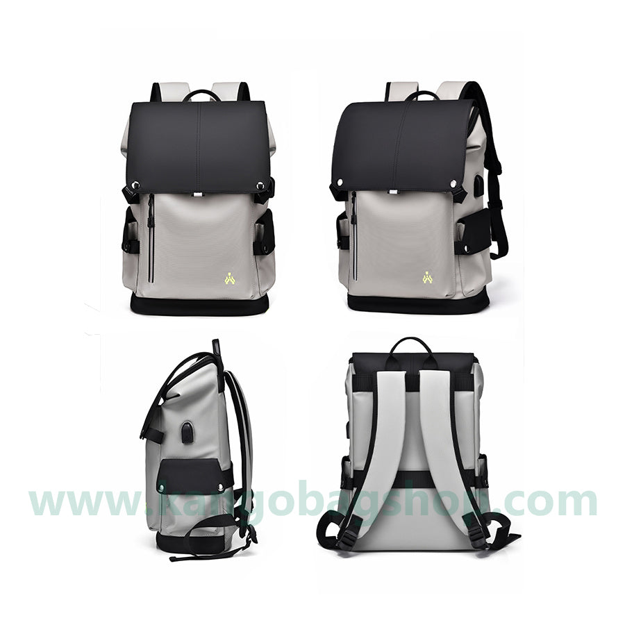 New backpack male fashion brand high-capacity computer bag travel backpack casual simple junior bag