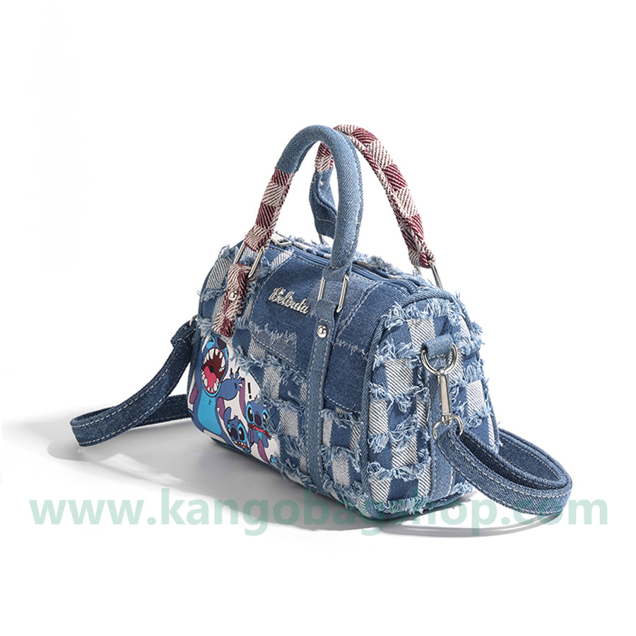 Large capacity pillow bag ladies autumn and winter new high-end niche denim shoulder shoulder shoulder bag