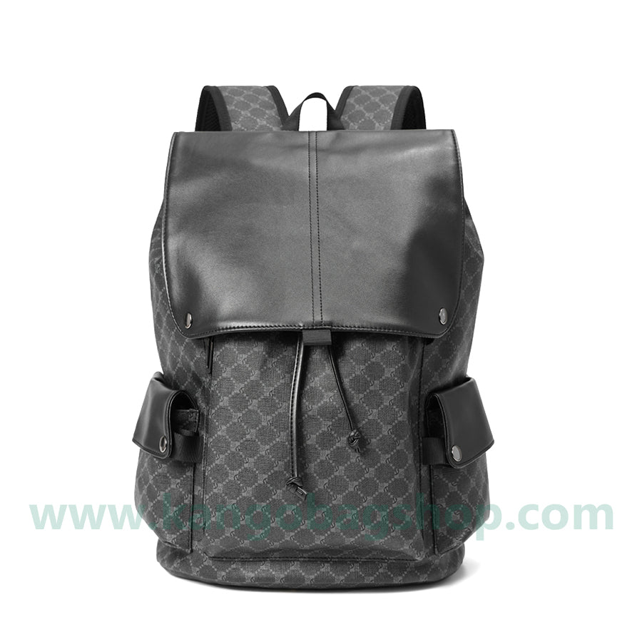 Trend backpack men's leisure waterproof travel bag computer backpack senior high school junior high school college students' schoolbag men's bag