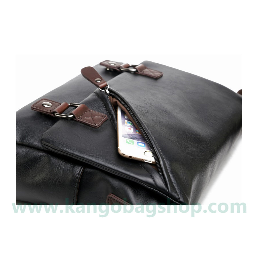 The new one-shoulder briefcase men's casual and fashionable envelope bag large-capacity messenger bag