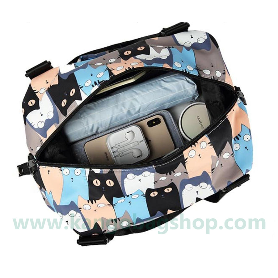 Travel bag female simple light forest department of small fresh fitness large capacity travel luggage