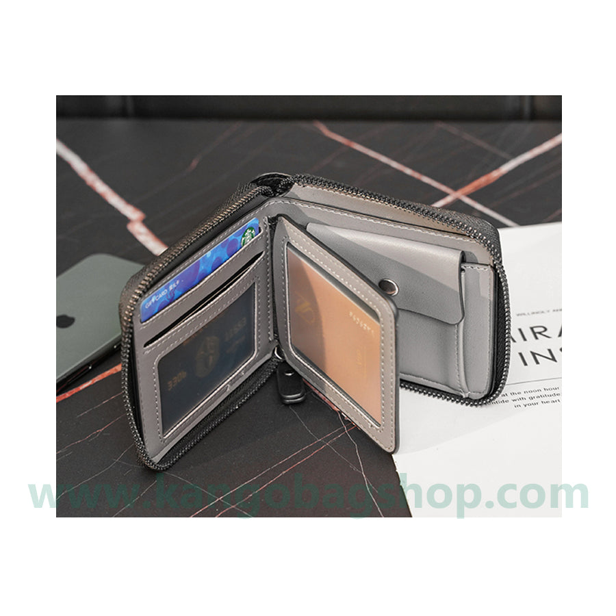 The new wallet man card bag compact multi-card pocket wallet