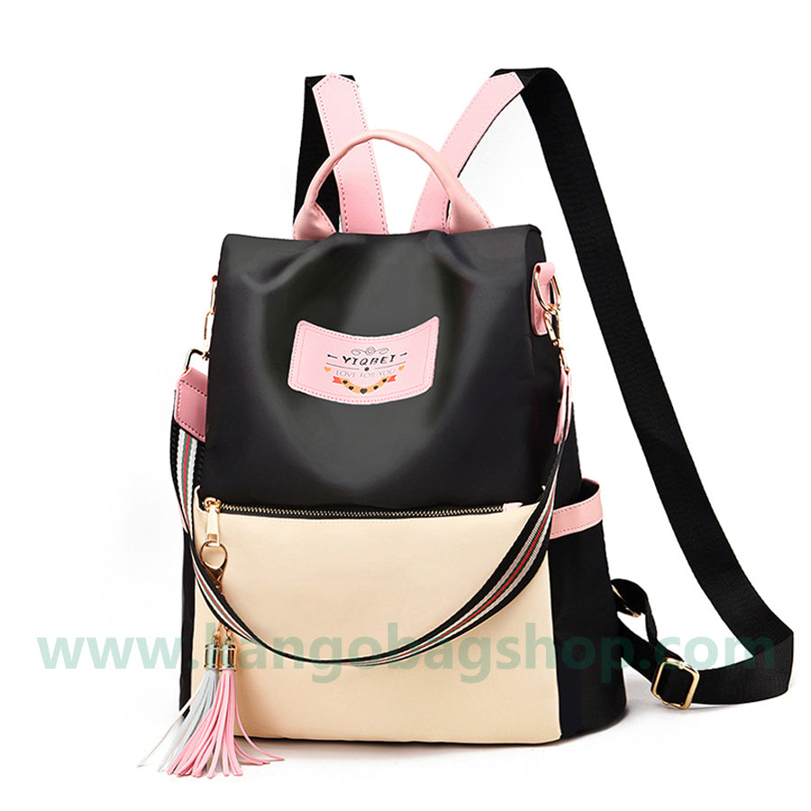 College student backpack backpack female new fashion trend with Oxford Lady Backpack Leisure Travel Bag