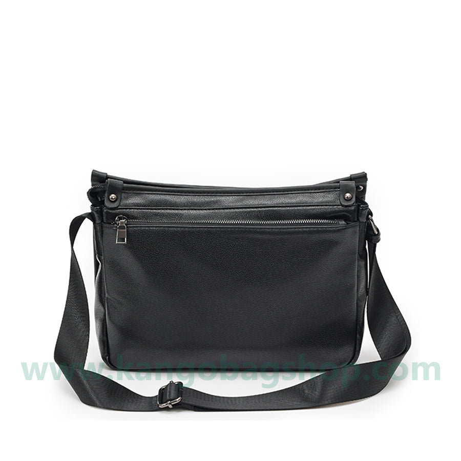 Street Fashion Korean version of young pure color male bag business postman bag