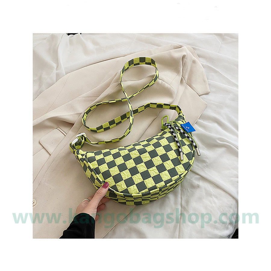 Summer this year's popular casual canvas bag underarm dumplings package women's new style