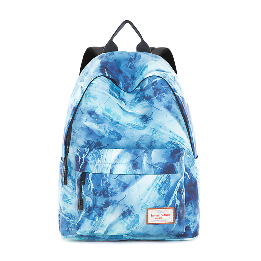 Gender-neutral printed female Korean version of Harajufeng Schoolbag for middle school boys backpack