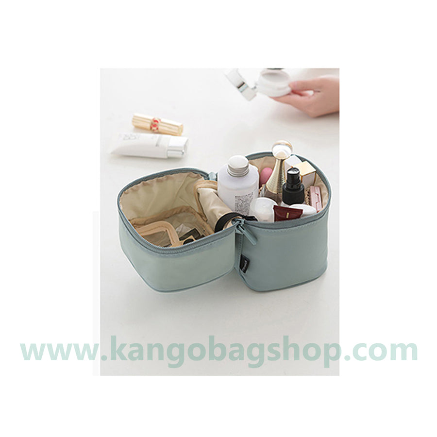 Large-capacity make-up bag female high-looking personal belongings collection bag portable go out wash bag handbag