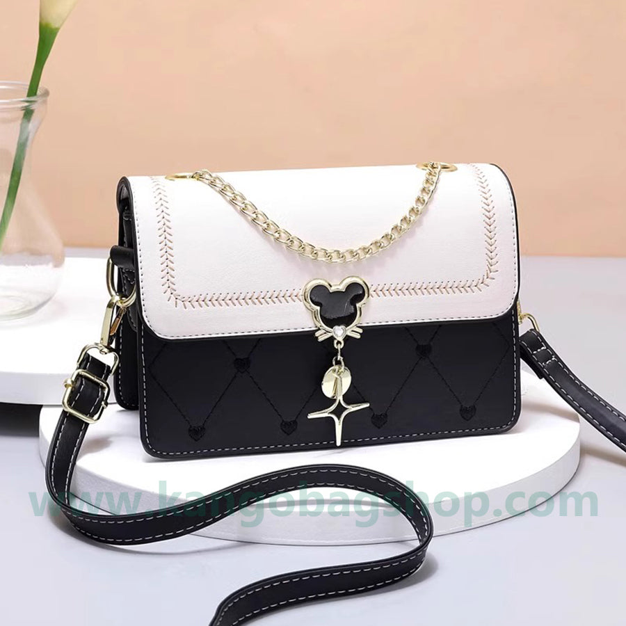 All-in-one ladies cell phone bag small square bag new backpack woman bag delicate and practica