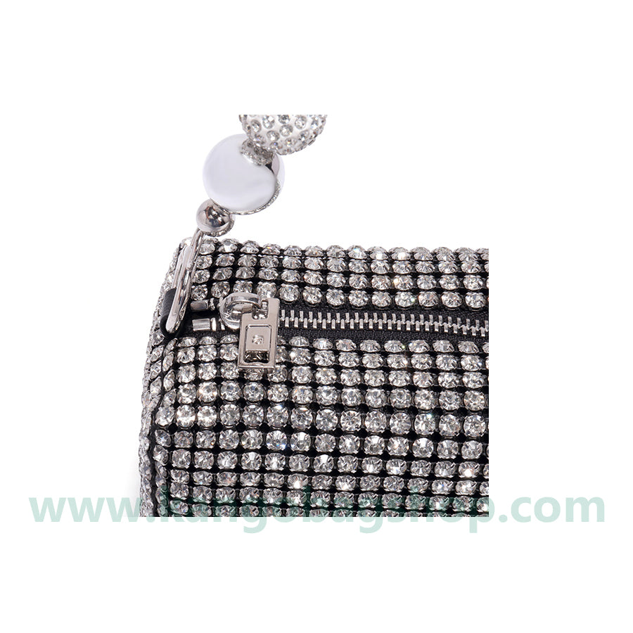 The new diamond bag full of Diamond Bag Pearl handbag chain bag armpit bag