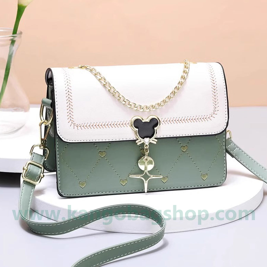 All-in-one ladies cell phone bag small square bag new backpack woman bag delicate and practica