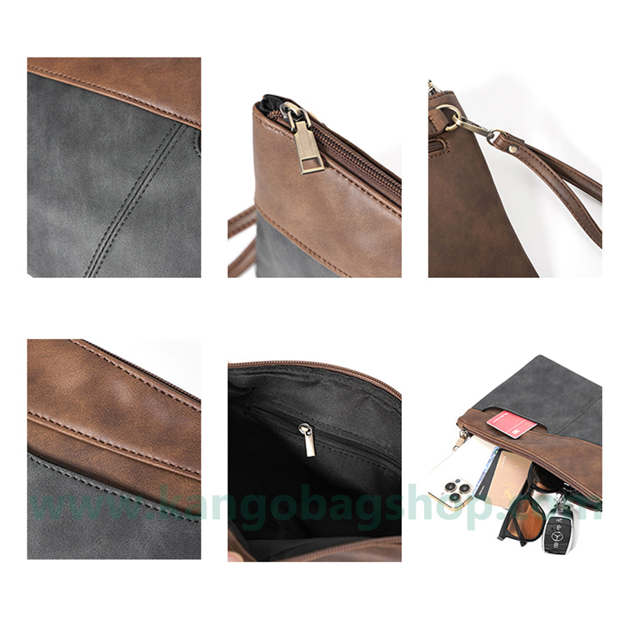 New style retro simple male youth handbag male bag envelope bag IPAD bag trendy bag