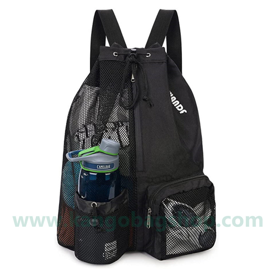 Net net swimming bag net net net net hand bag bag beach bath bag fitness travel backpack large capacity