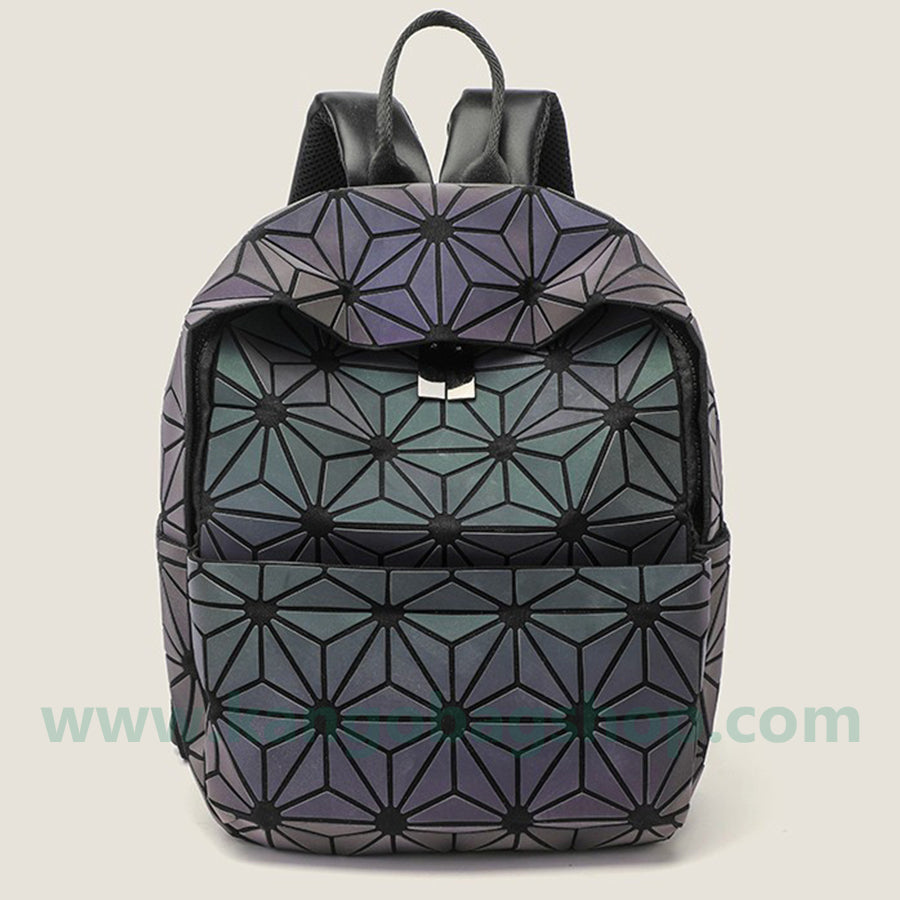 Geometric diamond bag spring and summer new backpack laser bag trend backpack