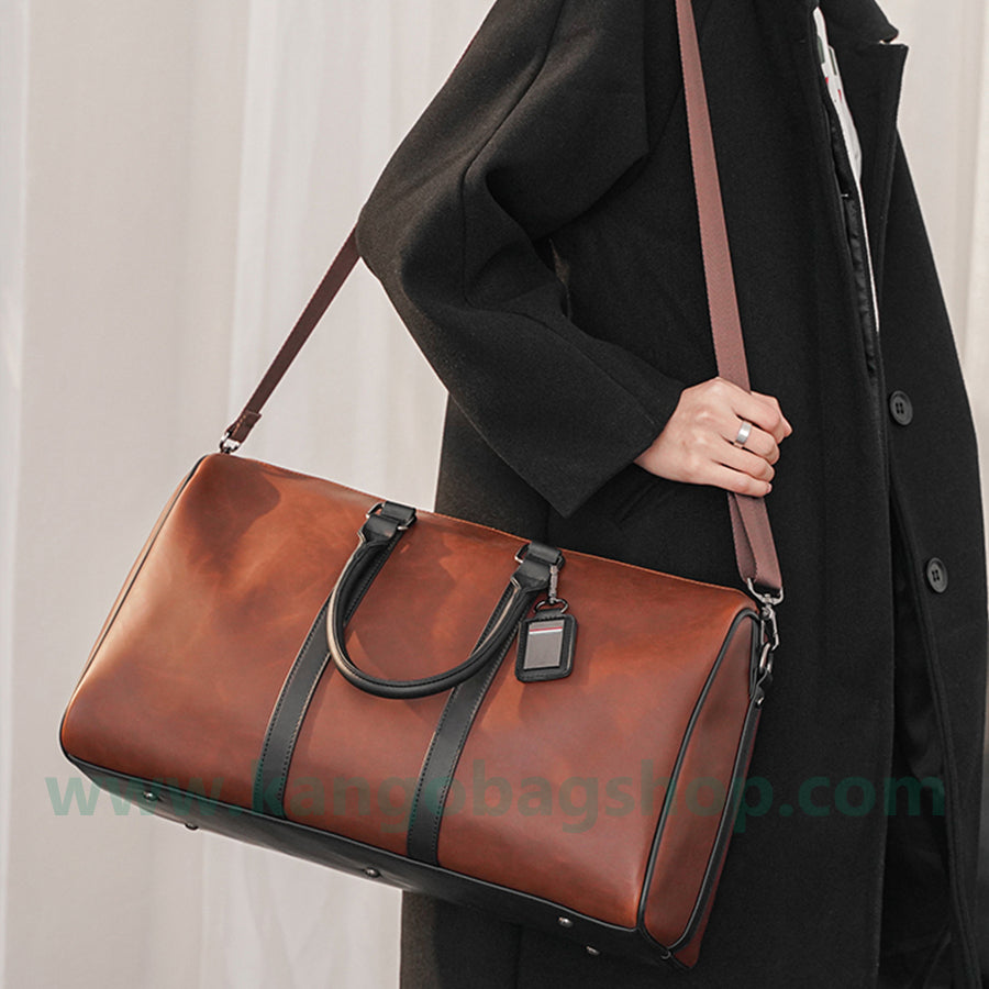 Travel bag new super-large-capacity hand luggage men and women single-shouldered business travel men's luggage gym bag