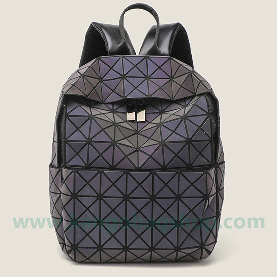 Geometric diamond bag spring and summer new backpack laser bag trend backpack