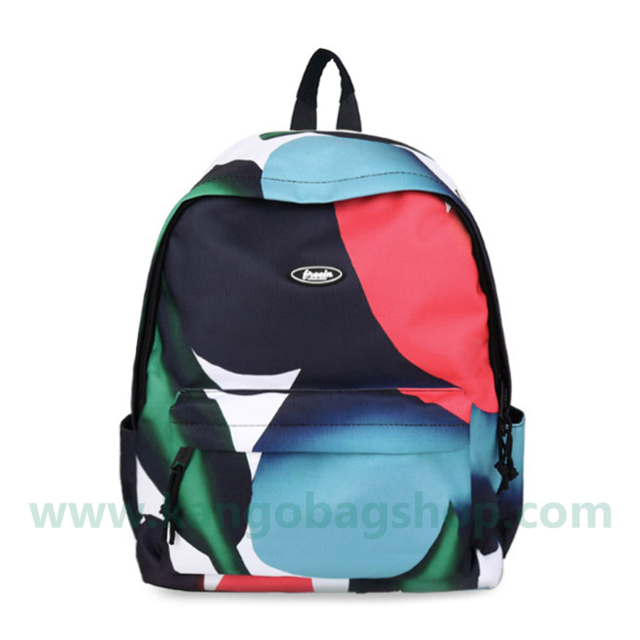 Printed backpack a small number of high school students schoolbag female high-capacity campus computer backpack new