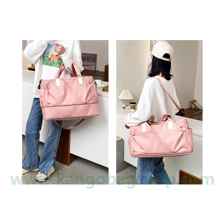 The new fashion travel bag single shoulder multi-functional high-capacity fitness bag fashion