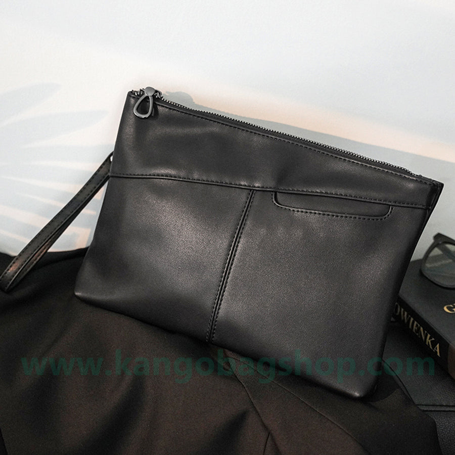 New style retro simple male youth handbag male bag envelope bag IPAD bag trendy bag