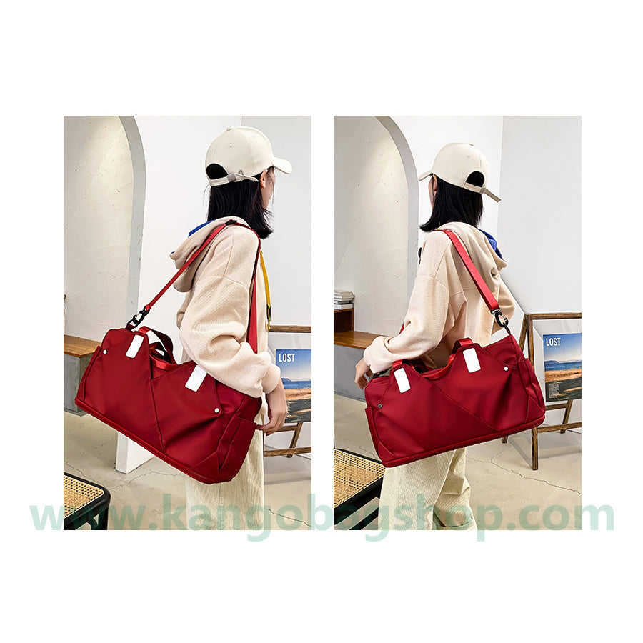 The new fashion travel bag single shoulder multi-functional high-capacity fitness bag fashion