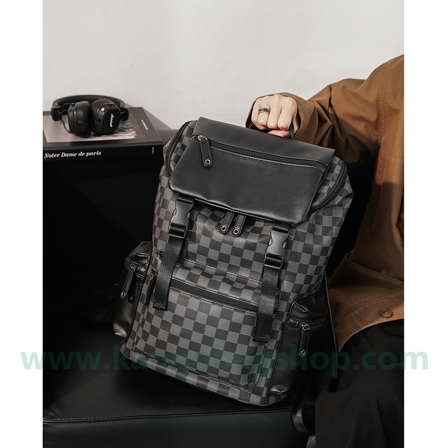 New backpack men's backpack Europe and the United States fashion travel bag brand trendy brand high-capacity computer bag business bag