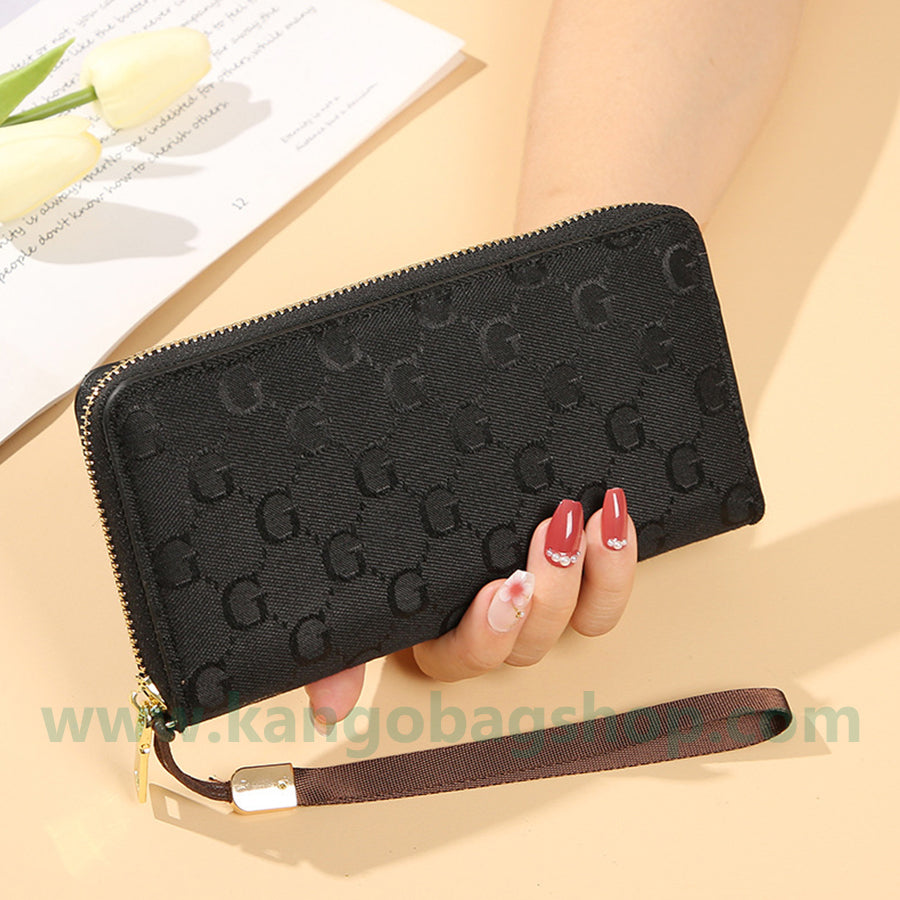 Hold a Lady Purse Long Korean version handbag solid color multi-function card bag mobile phone purse purse purse purse purse purse purse