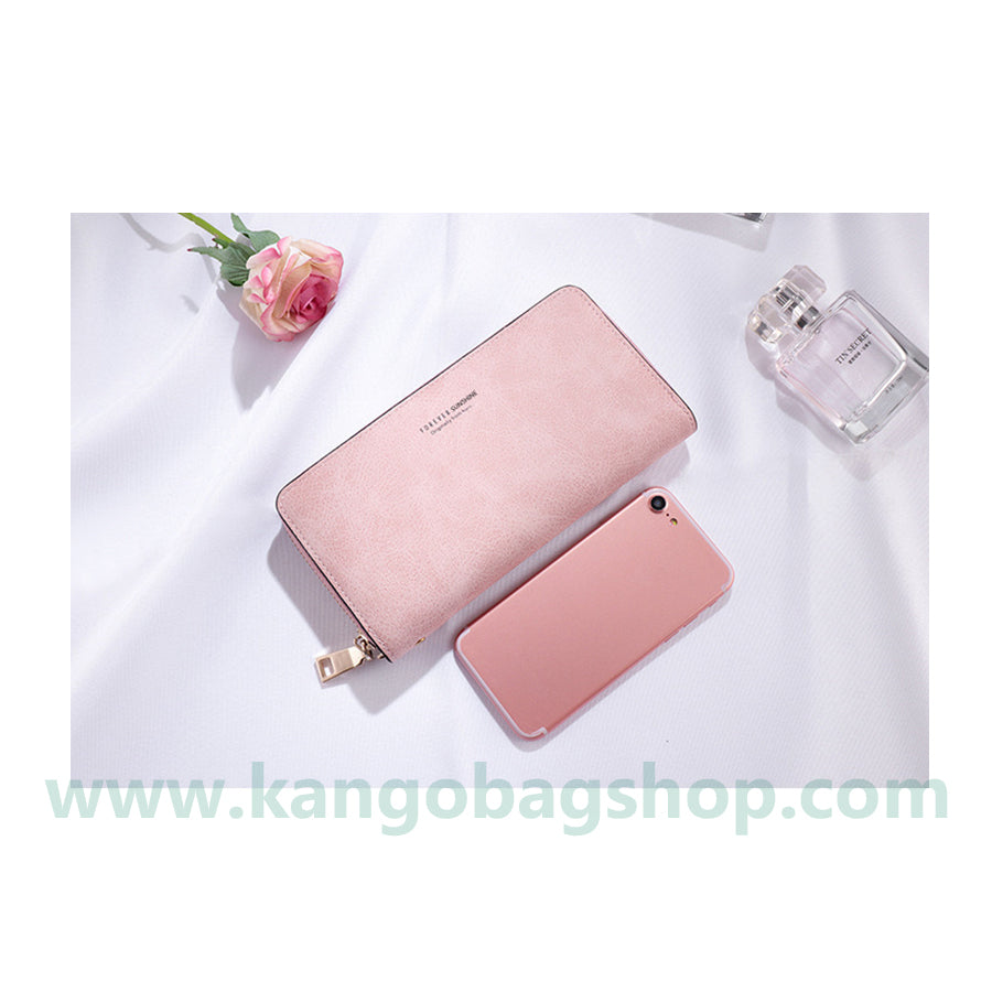 Hold a Lady Purse Long Korean version handbag solid color multi-function card bag mobile phone purse purse purse purse purse purse purse